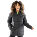 Result Recycled Hooded Padded Parka Jacket | Showerproof Unisex Puffer | 3 Colours | XS-3XL - Winter Jacket - Logo Free Clothing