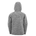 Spiro Fitness Mens Microfleece Hoodie | Lightweight Full Zip Hoodie | Grey Marl | S-3XL - Hoodie - Logo Free Clothing