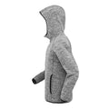 Spiro Fitness Mens Microfleece Hoodie | Lightweight Full Zip Hoodie | Grey Marl | S-3XL - Hoodie - Logo Free Clothing