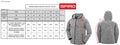 Spiro Fitness Mens Microfleece Hoodie | Lightweight Full Zip Hoodie | Grey Marl | S-3XL - Hoodie - Logo Free Clothing