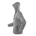 Spiro Fitness Mens Hooded Tee-Jacket | Lightweight Full Zip Hoodie | Grey Marl | S-3XL - Hoodie - Logo Free Clothing