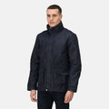 Regatta Benson III Mens 3-In-1 Waterproof Jacket | Detachable Layer | Black or Navy | S-4XL - Winter Jacket - Logo Free Clothing