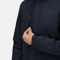 Regatta Darby III Mens Insulated Parka Jacket | Waterproof | Hooded | Black or Navy | S-3XL - Winter Jacket - Logo Free Clothing