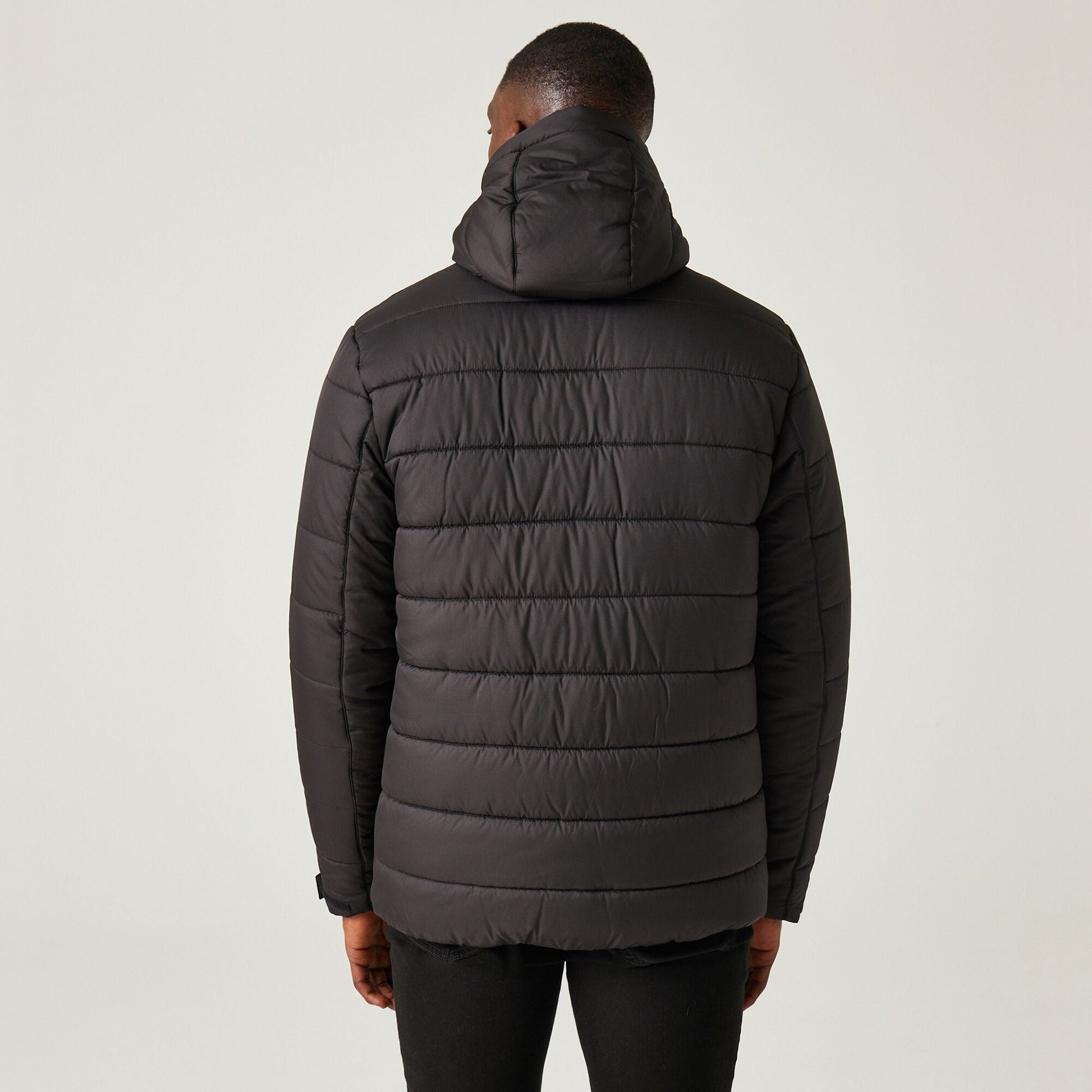 Regatta Navigate Mens Thermal Jacket | Lightweight Hooded Puffer | 7 Colours | S-3XL - Summer Jacket - Logo Free Clothing