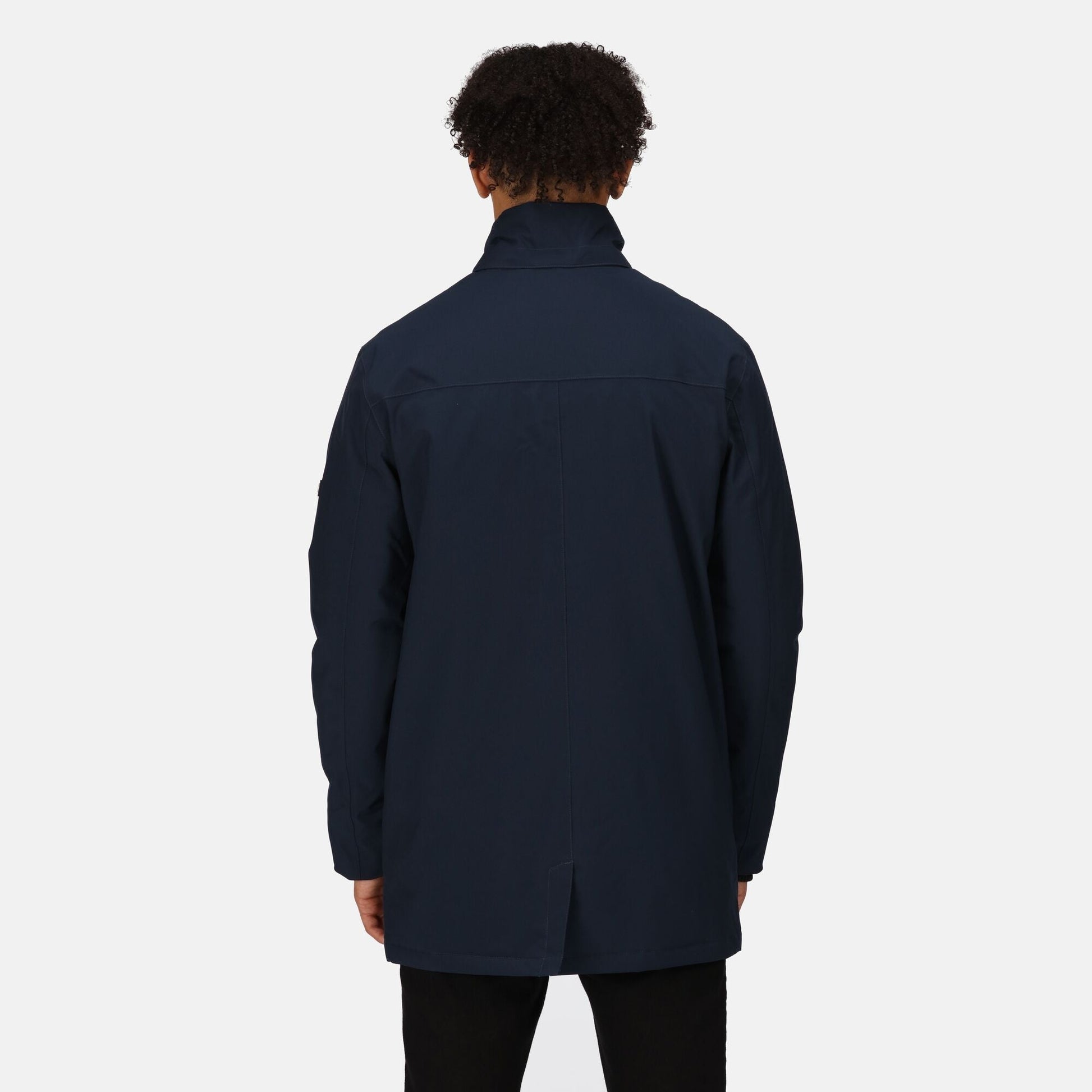 Regatta Hampton Mens Jacket | Waterproof | Insulated | Hood | Black or Navy | S-3XL - Winter Jacket - Logo Free Clothing