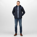 Regatta Honestly Made Mens Recycled Thermal Jacket | Hooded | Insulated | Black or Navy | S-3XL - Summer Jacket - Logo Free Clothing