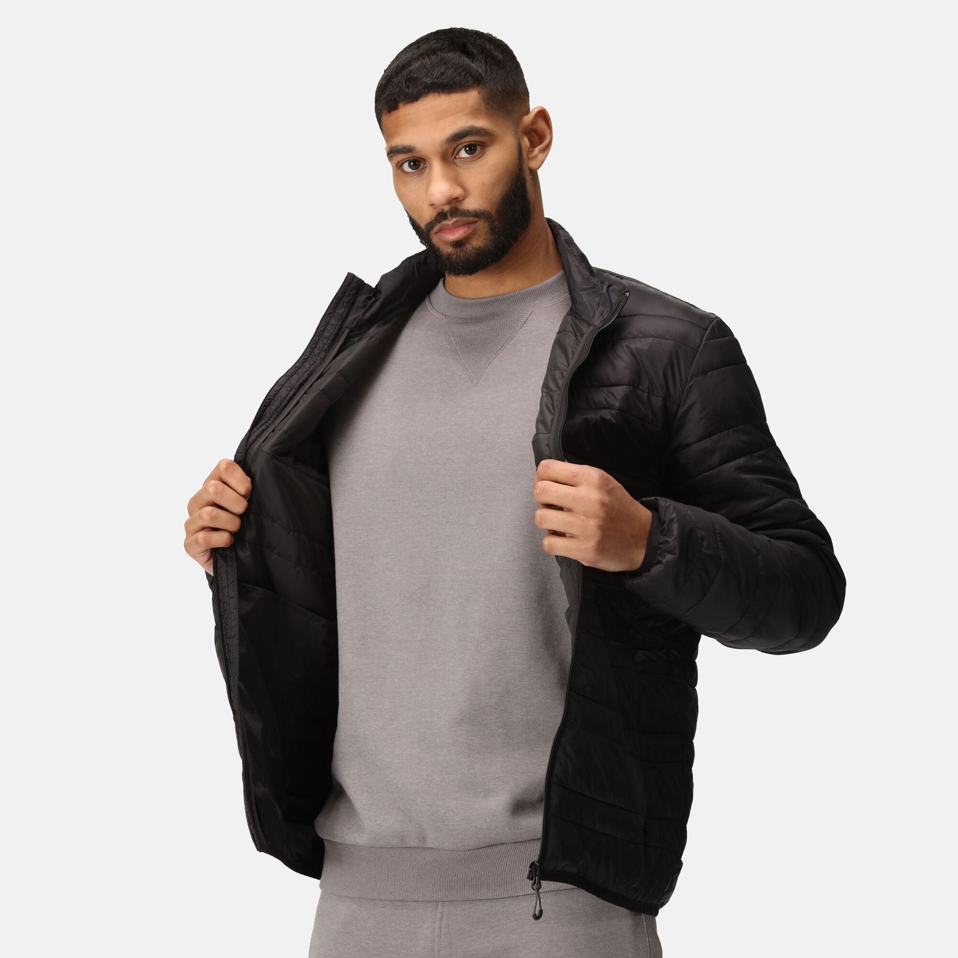 Regatta Firedown Mens Insulated Jacket | Lightweight | Showerproof | 3 Colours | S-3XL - Summer Jacket - Logo Free Clothing