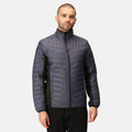 Regatta Tourer Mens Hybrid Jacket | Lightweight | Showerproof | Navy or Black | S-3XL - Summer Jacket - Logo Free Clothing