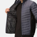 Regatta Tourer Mens Hybrid Jacket | Lightweight | Showerproof | Navy or Black | S-3XL - Summer Jacket - Logo Free Clothing