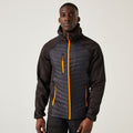 Regatta Navigate Mens Hybrid Stretch Jacket | Lightweight | Hooded | 7 Colours | S-3XL - Summer Jacket - Logo Free Clothing