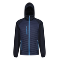 Regatta Navigate Mens Hybrid Stretch Jacket | Lightweight | Hooded | 7 Colours | S-3XL - Summer Jacket - Logo Free Clothing