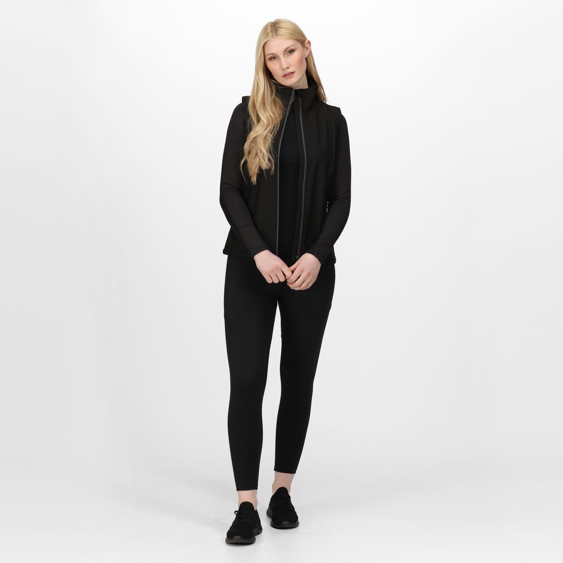 Regatta Ablaze Ladies 3-Layer Softshell Jacket | Waterproof | Black or Navy | 10-20 - Winter Jacket - Logo Free Clothing