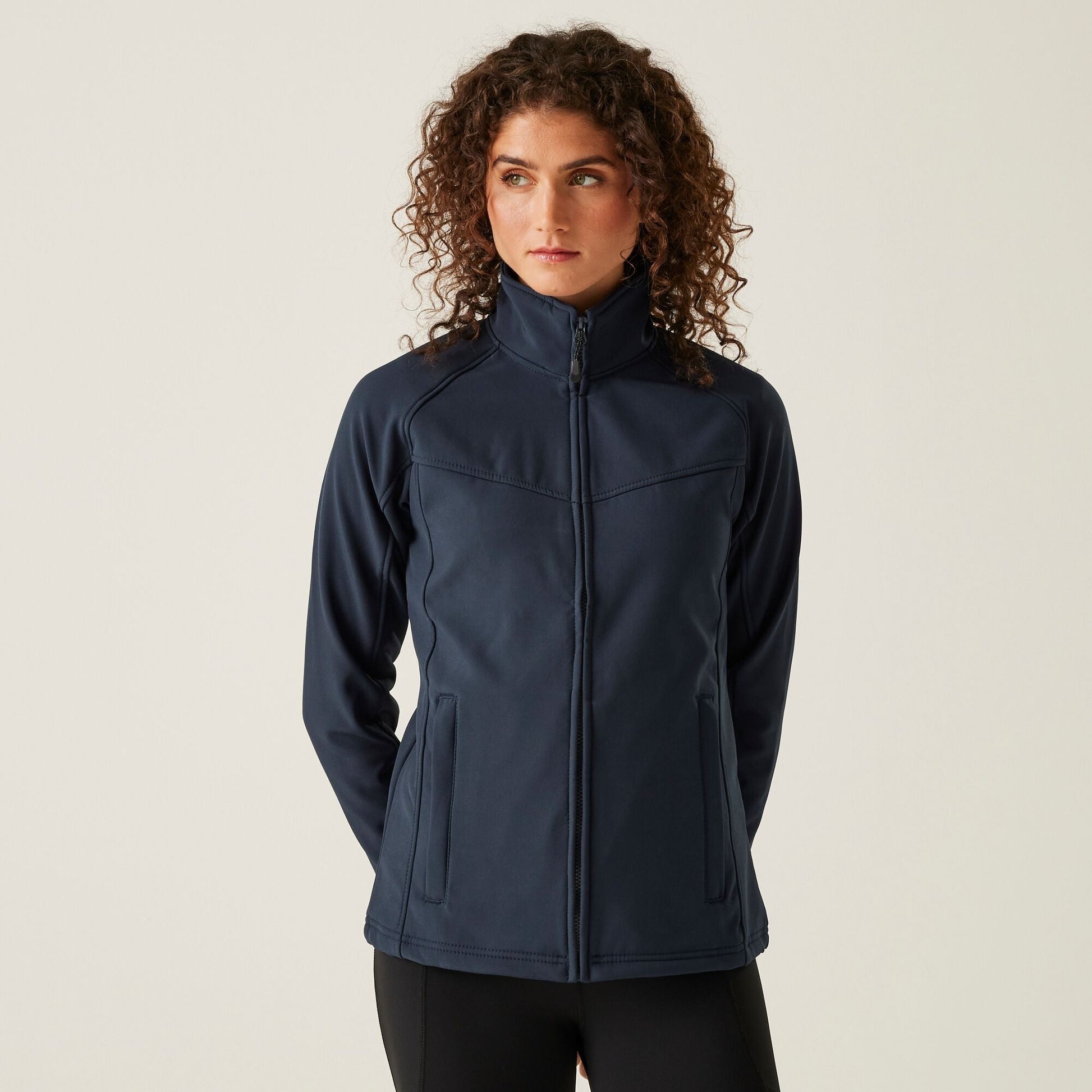 Regatta Uproar Ladies 2-Layer Softshell Jacket | Showerproof | Super Soft | 3 Colours | 8-20 - Summer Jacket - Logo Free Clothing