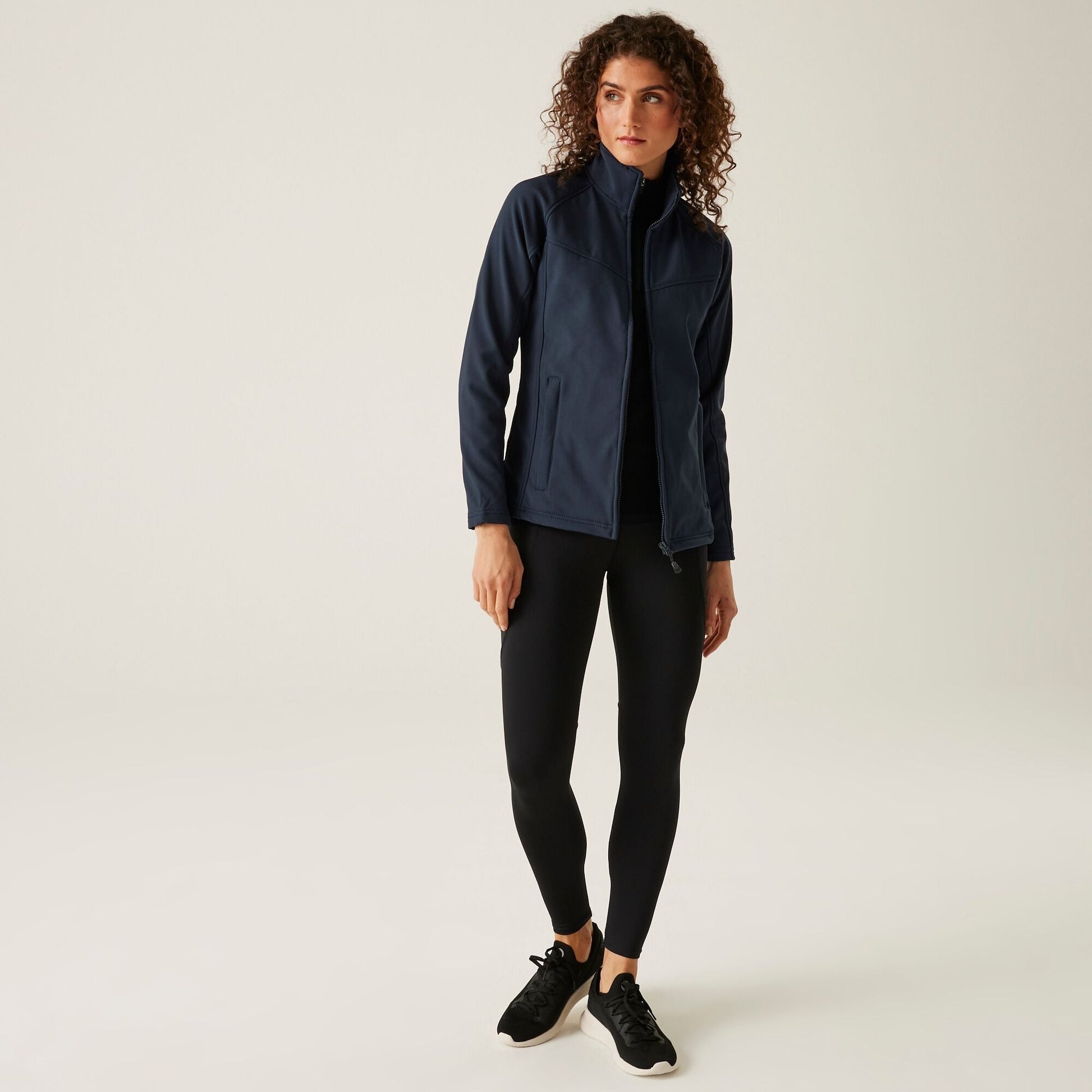 Regatta Uproar Ladies 2-Layer Softshell Jacket | Showerproof | Super Soft | 3 Colours | 8-20 - Summer Jacket - Logo Free Clothing