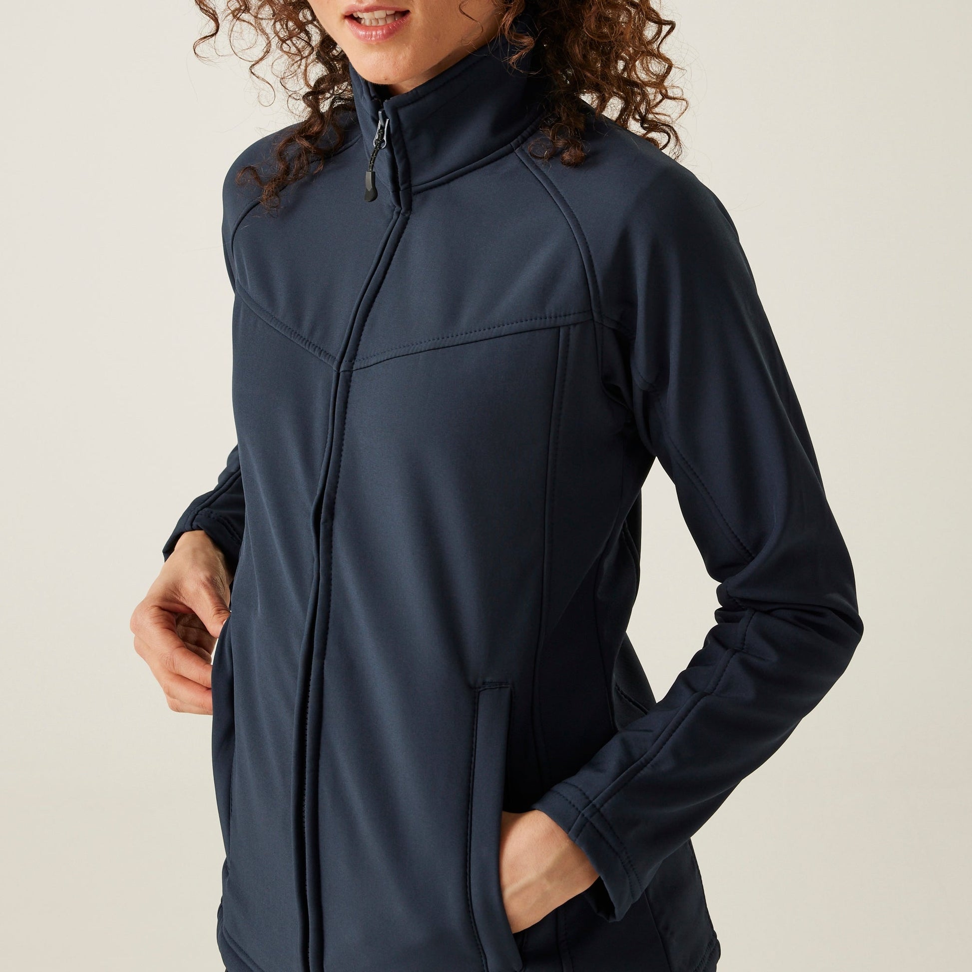 Regatta Uproar Ladies 2-Layer Softshell Jacket | Showerproof | Super Soft | 3 Colours | 8-20 - Summer Jacket - Logo Free Clothing