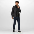 Regatta Sandstorm Mens Ripstop Softshell Jacket | Stretch | Showerproof | 3 Colours | S-3XL - Summer Jacket - Logo Free Clothing