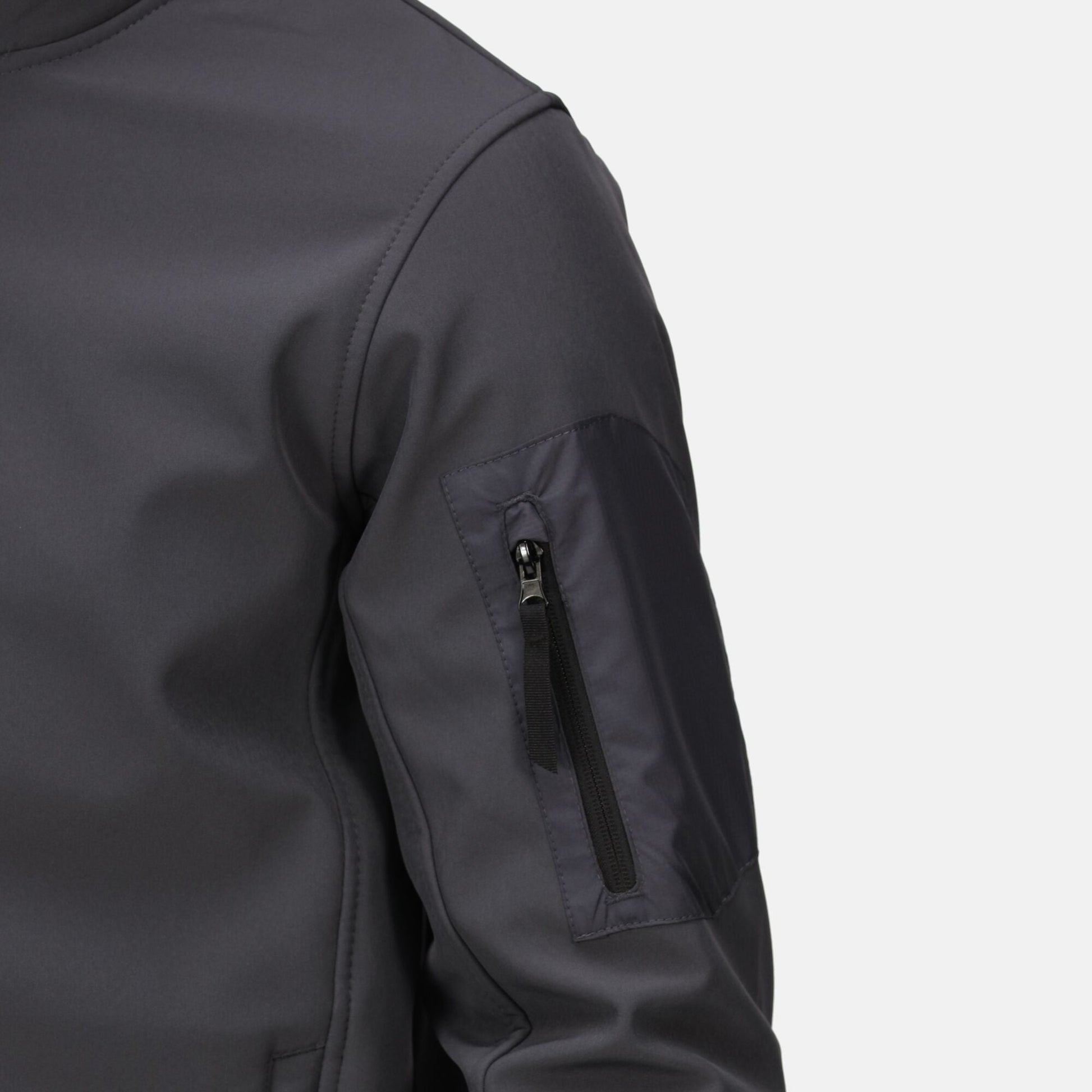 Regatta Arcola Mens 3-Layer Membrane Softshell Jacket | Waterproof | Black or Grey | S-3XL - Winter Jacket - Logo Free Clothing