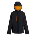 Regatta Navigate Mens 2-Layer Hood Softshell Jacket | Showerproof | 7 Colours | S-3XL - Summer Jacket - Logo Free Clothing