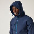 Regatta Navigate Mens 2-Layer Hood Softshell Jacket | Showerproof | 7 Colours | S-3XL - Summer Jacket - Logo Free Clothing