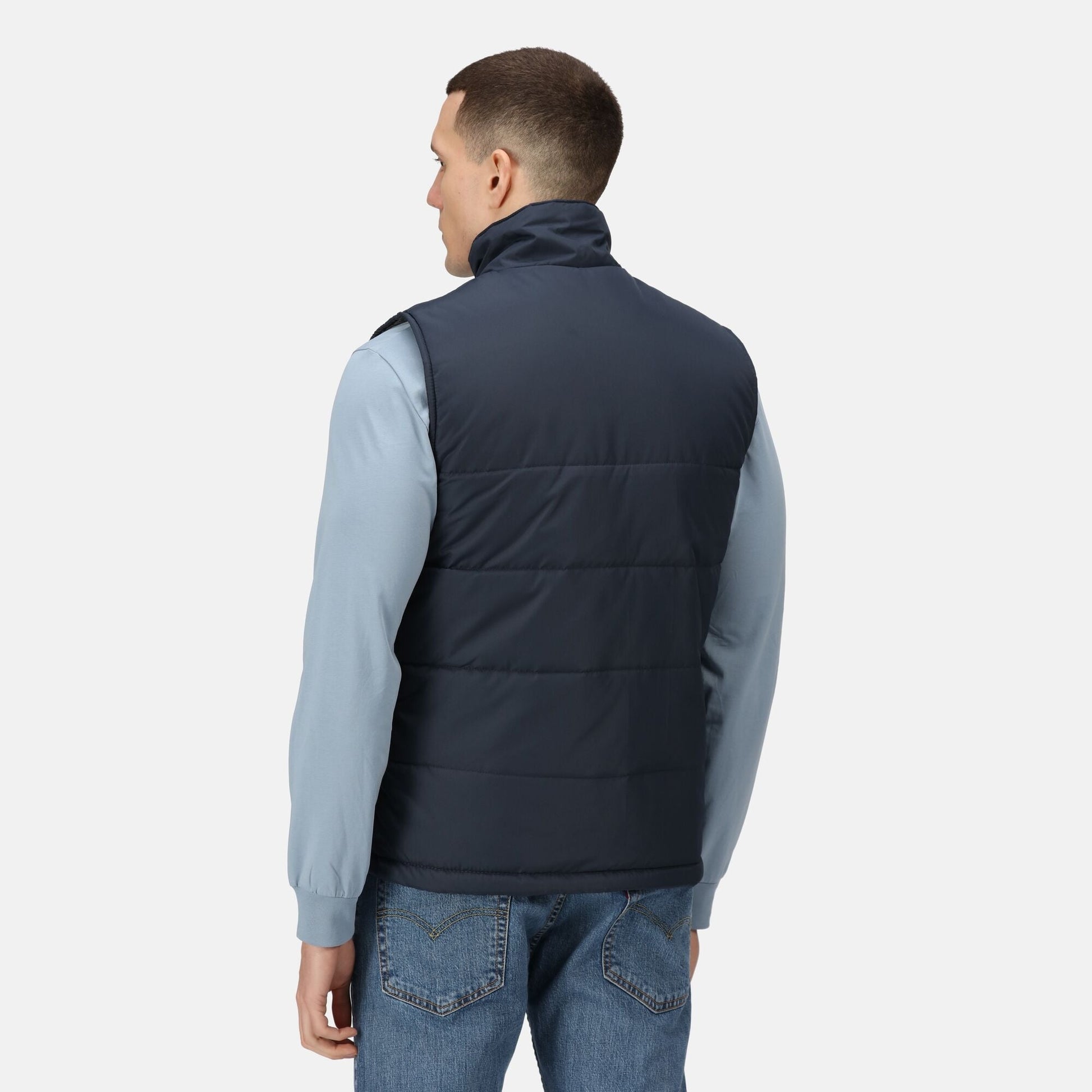Regatta Access Mens Gilet | Insulated Body Warmer | Showerproof | Navy or Black | XS-3XL - Gilet - Logo Free Clothing