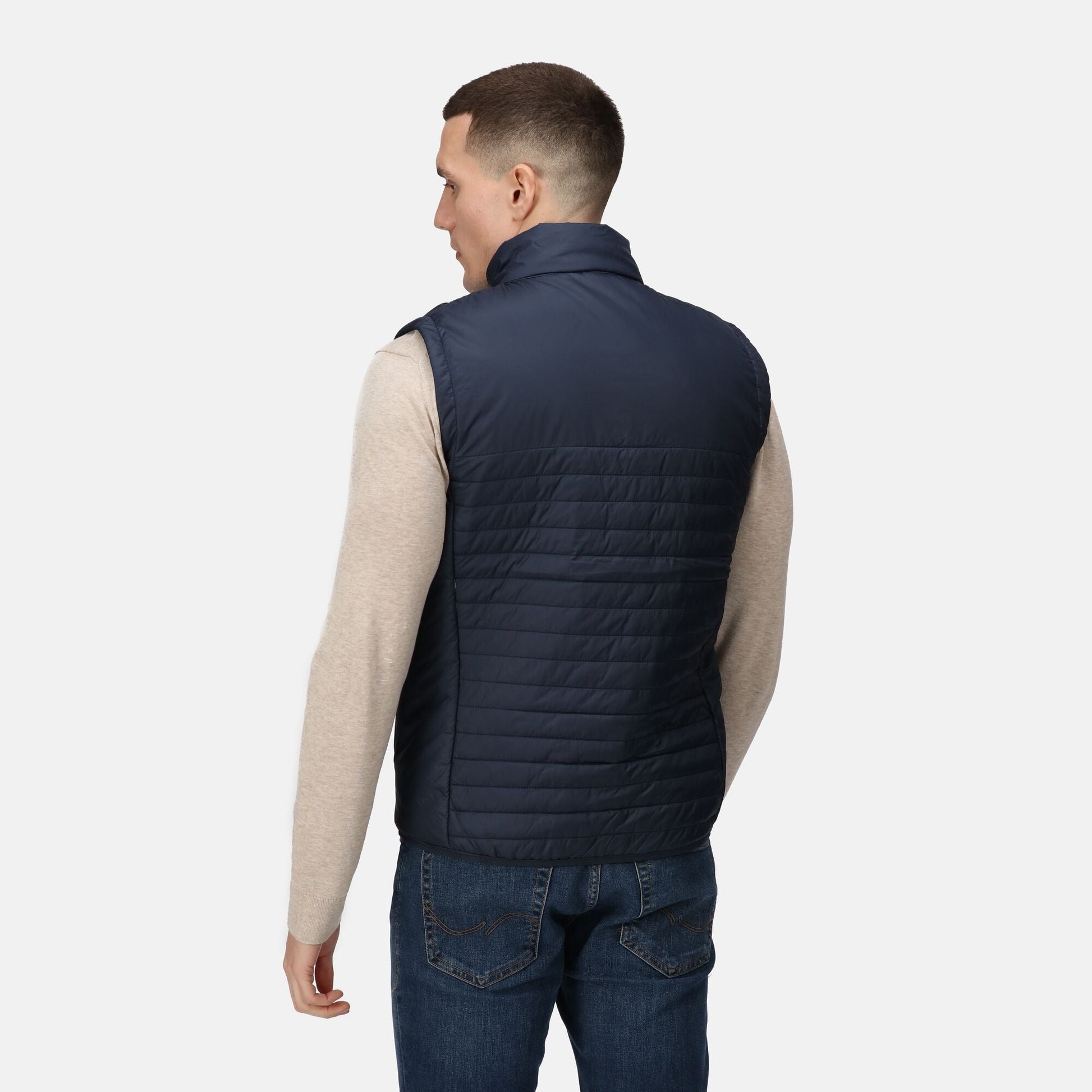 Regatta Honestly Made Mens Recycled Thermal Gilet | Insulated Body Warmer | Black or Navy | S-3XL - Gilet - Logo Free Clothing