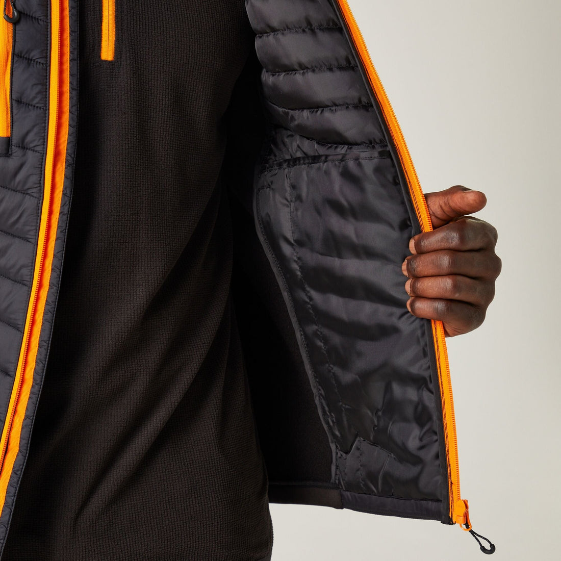 Regatta Navigate Mens Hybrid Gilet | Quilted Stretch Body Warmer | 7 Colours | S-3XL - Gilet - Logo Free Clothing