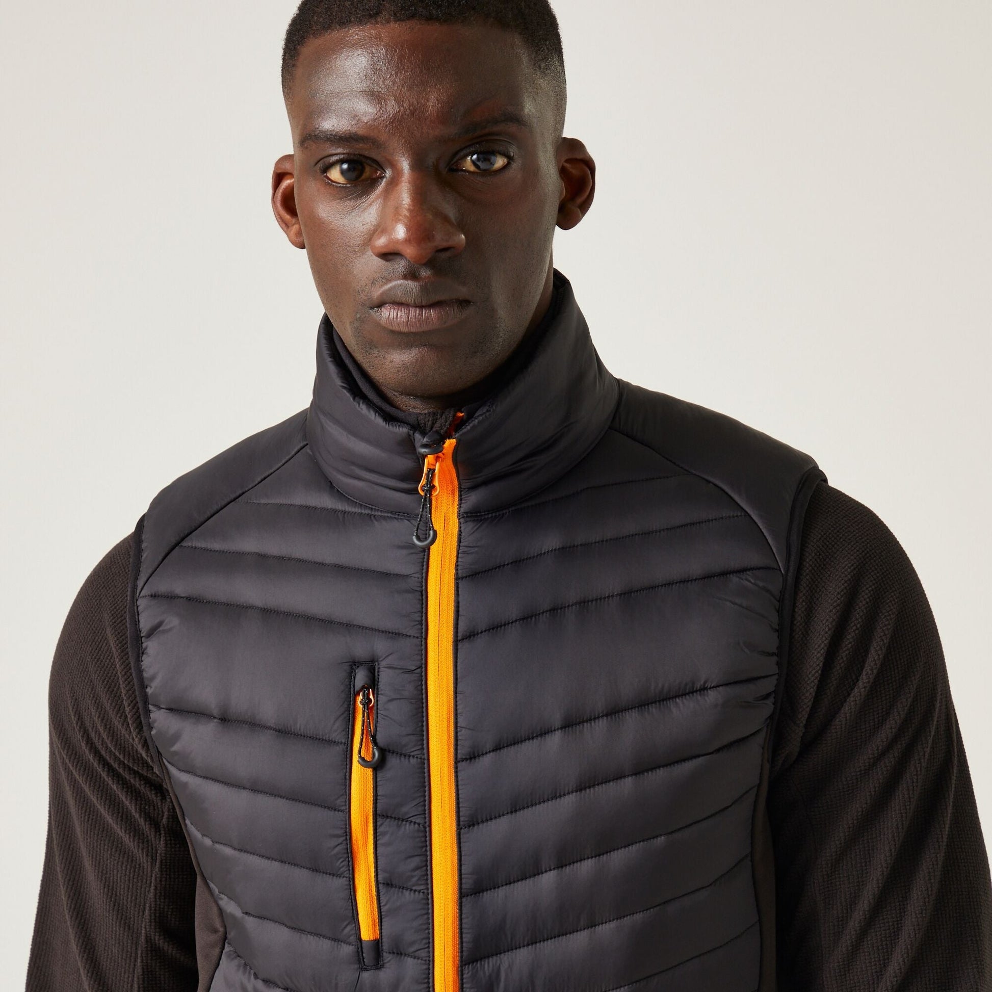 Regatta Navigate Mens Hybrid Gilet | Quilted Stretch Body Warmer | 7 Colours | S-3XL - Gilet - Logo Free Clothing