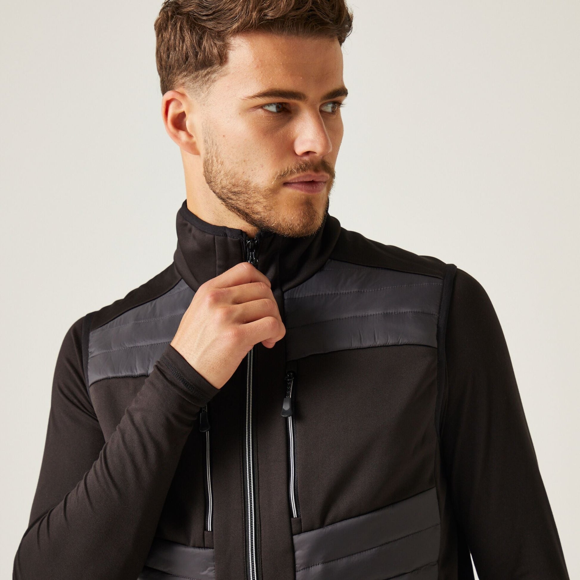 Regatta E-Volve Unisex Hybrid Gilet | Insulated Showerproof Body Warmer | 4 Colours | XS-3XL - Gilet - Logo Free Clothing