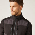 Regatta E-Volve Mens Softshell Gilet | Showerproof Stretch Body Warmer | 4 Colours | XS-3XL - Gilet - Logo Free Clothing
