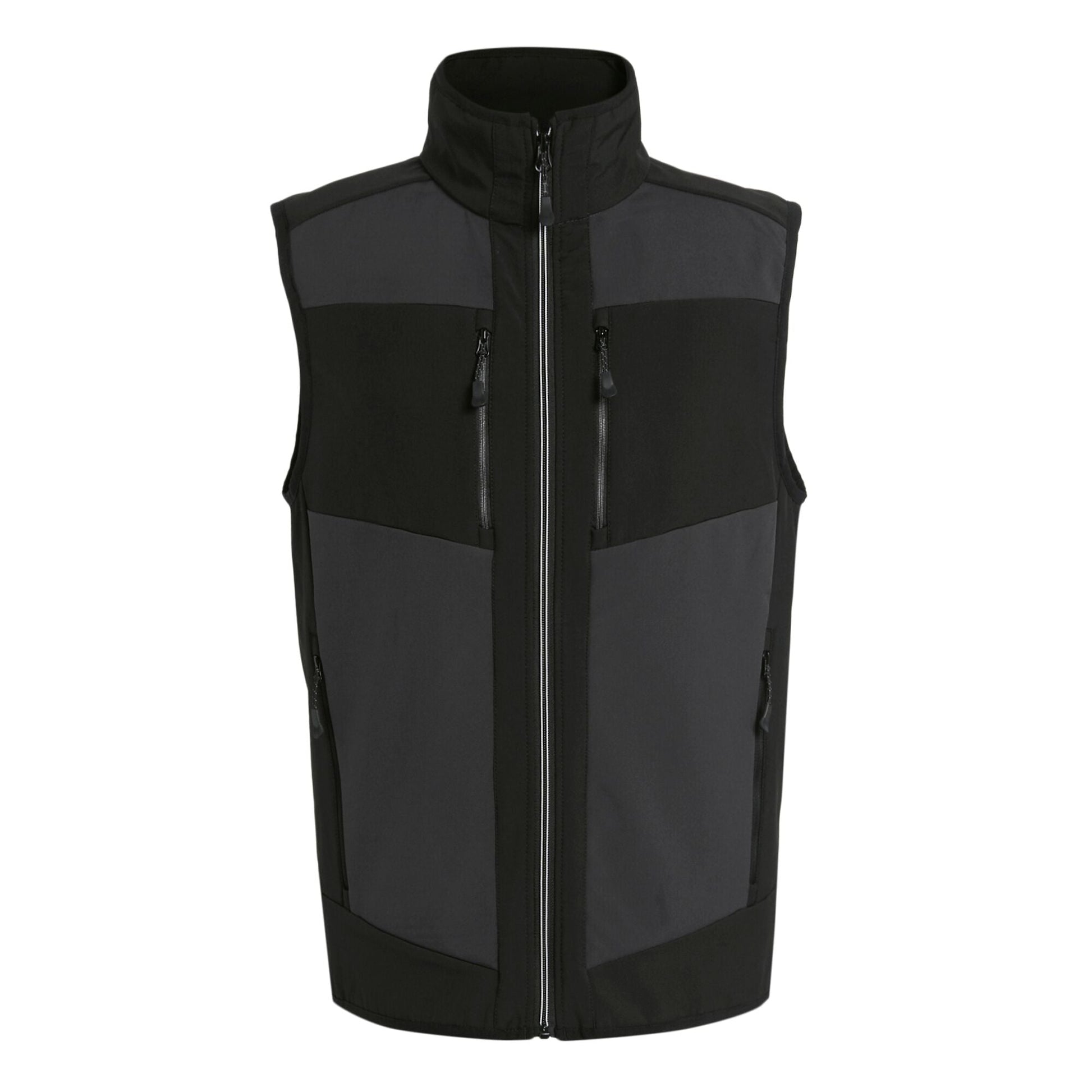 Regatta E-Volve Mens Softshell Gilet | Showerproof Stretch Body Warmer | 4 Colours | XS-3XL - Gilet - Logo Free Clothing