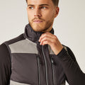 Regatta E-Volve Mens Knit Effect Stretch Gilet | Fleece Body Warmer | 4 Colours | XS-3XL - Gilet - Logo Free Clothing