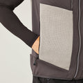 Regatta E-Volve Mens Knit Effect Stretch Gilet | Fleece Body Warmer | 4 Colours | XS-3XL - Gilet - Logo Free Clothing