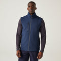 Regatta Navigate Mens Softshell Gilet | Fleece Lined Stretch Body Warmer | 7 Colours | S-3XL - Gilet - Logo Free Clothing