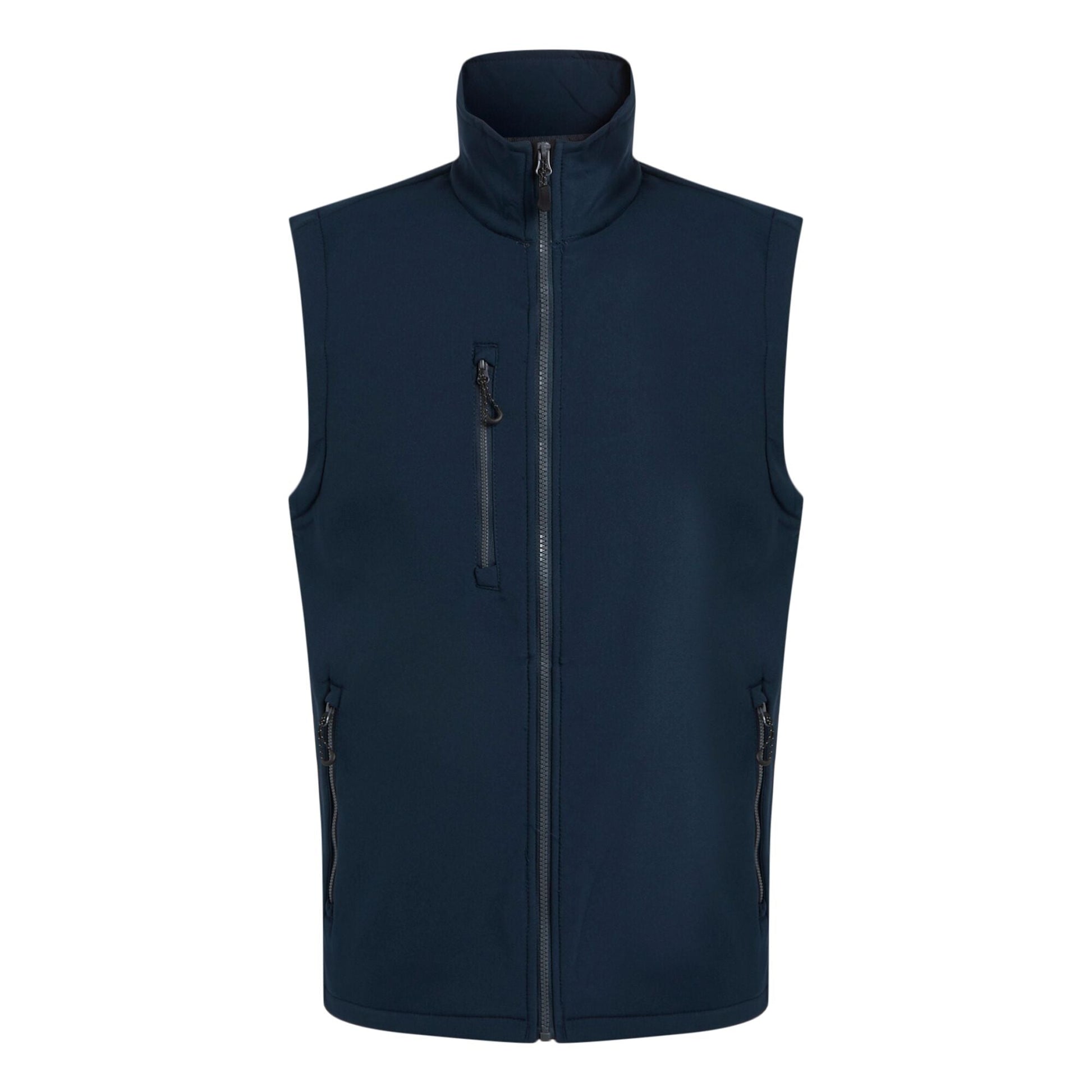Regatta Navigate Mens Softshell Gilet | Fleece Lined Stretch Body Warmer | 7 Colours | S-3XL - Gilet - Logo Free Clothing