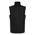 Regatta Navigate Mens Softshell Gilet | Fleece Lined Stretch Body Warmer | 7 Colours | S-3XL - Gilet - Logo Free Clothing