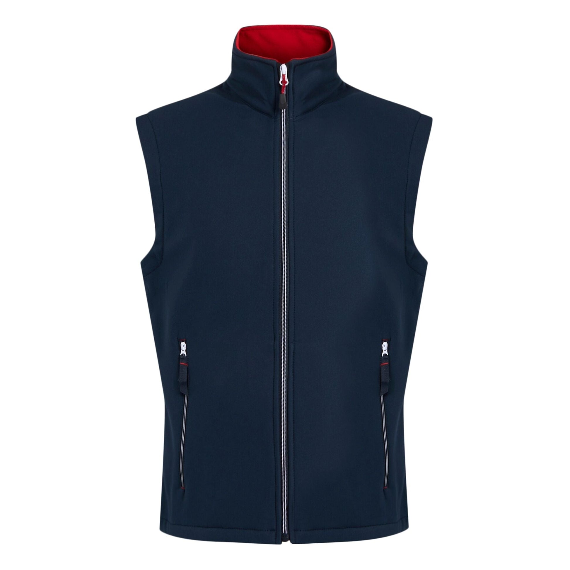 Regatta Ascender Mens Softshell Gilet | Fleece Lined Stretch Body Warmer | 3 Colours | S-3XL - Gilet - Logo Free Clothing