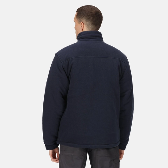 Regatta Asgard II Quilted Fleece | Mens Lightweight Zip Jacket | Black or Navy | S-3XL - Fleece - Logo Free Clothing