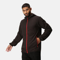 Regatta Navigate Full Zip Mens Fleece | Lightweight | Hooded | Stretch | 7 Colours | S-3XL - Fleece - Logo Free Clothing