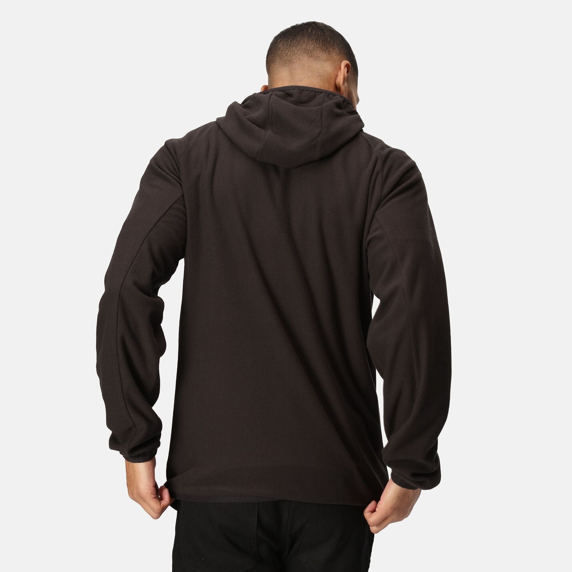 Regatta Navigate Full Zip Mens Fleece | Lightweight | Hooded | Stretch | 7 Colours | S-3XL - Fleece - Logo Free Clothing