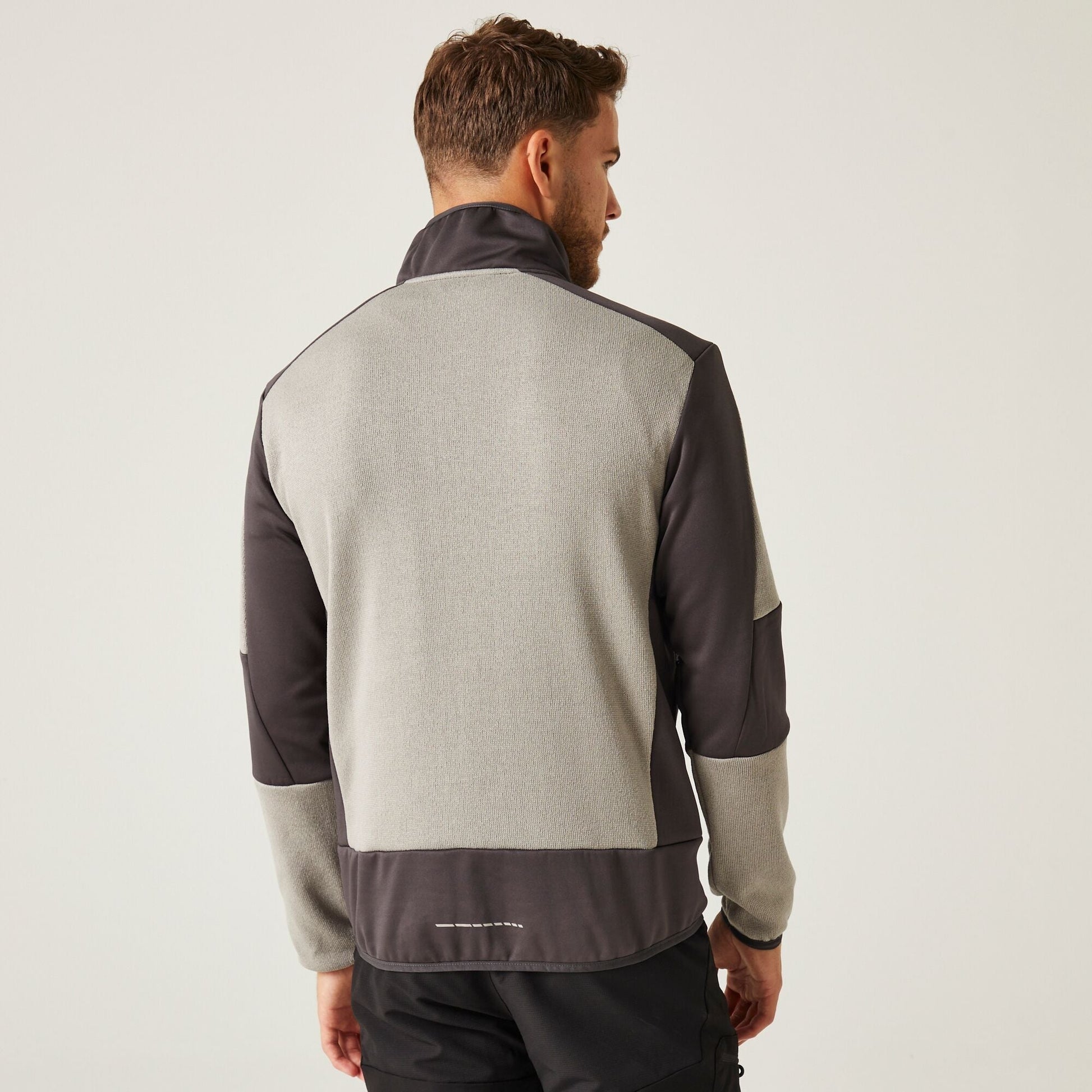 Regatta E-Volve Mens Knit Stretch Midlayer Fleece | Full Zip | Stretch | 4 Colours | XS-3XL - Fleece - Logo Free Clothing