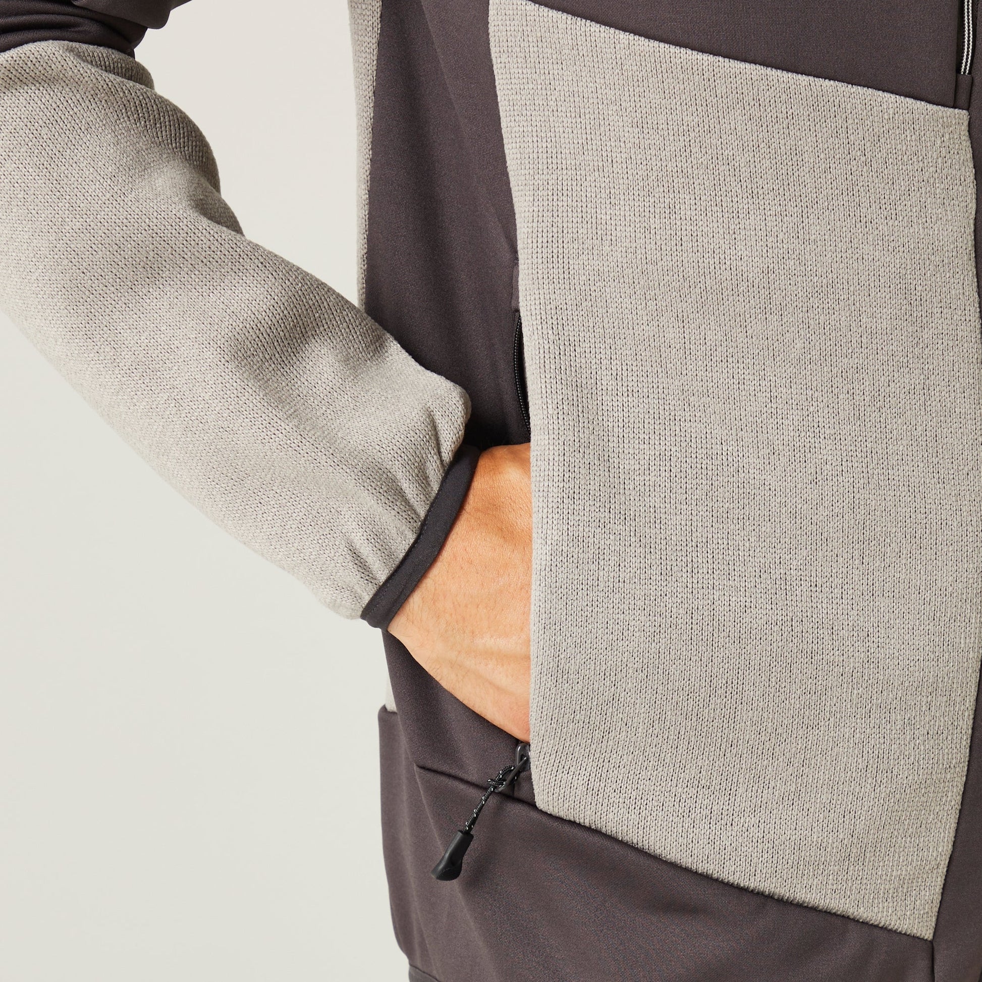Regatta E-Volve Mens Knit Stretch Midlayer Fleece | Full Zip | Stretch | 4 Colours | XS-3XL - Fleece - Logo Free Clothing