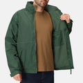 Regatta Dover Mens Bomber Jacket | Waterproof | Fleece Lined | Hood | 10 Colours | XXS-5XL - Winter Jacket - Logo Free Clothing