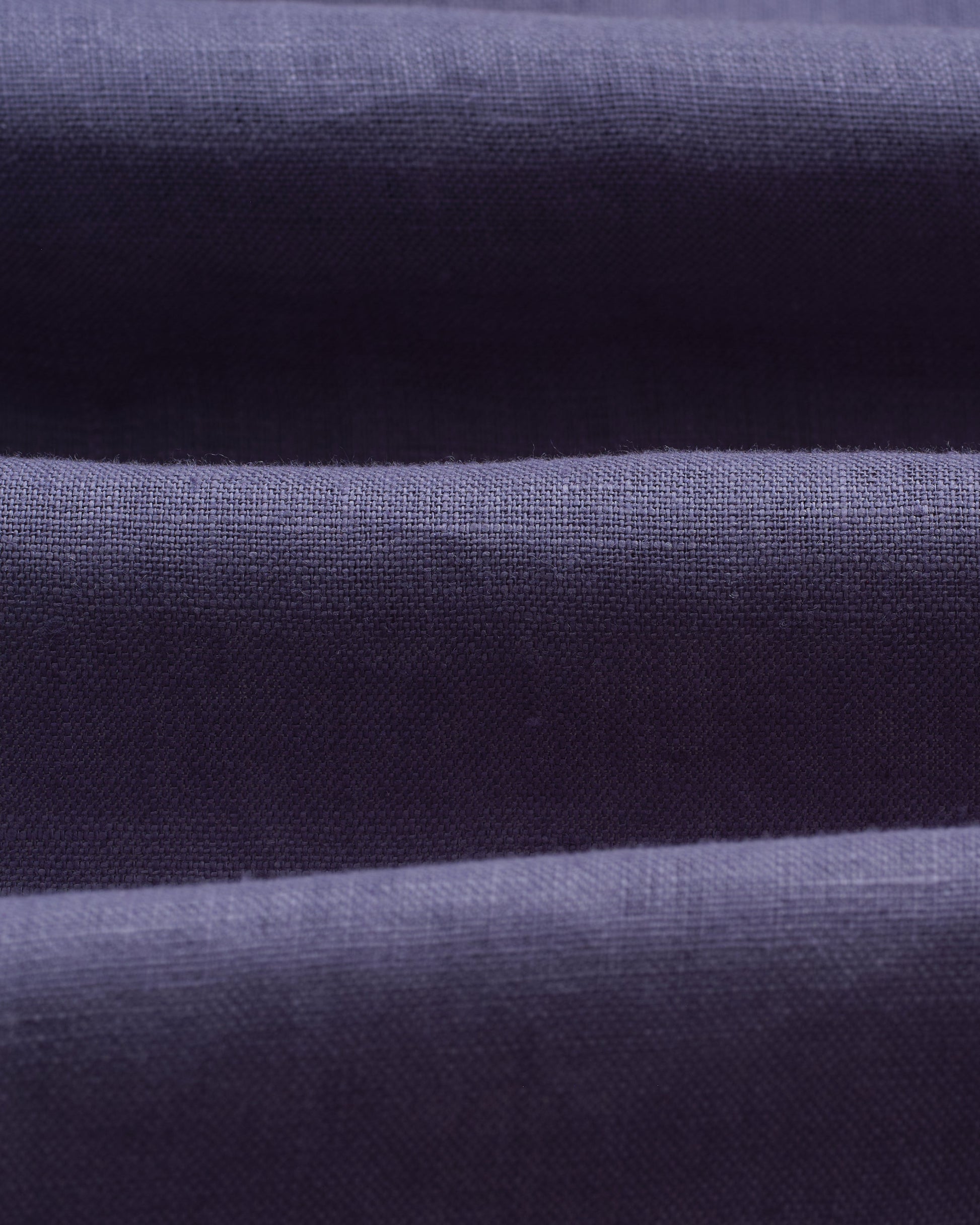 wax london men's Alp - Mid-Blue Linen Trousers