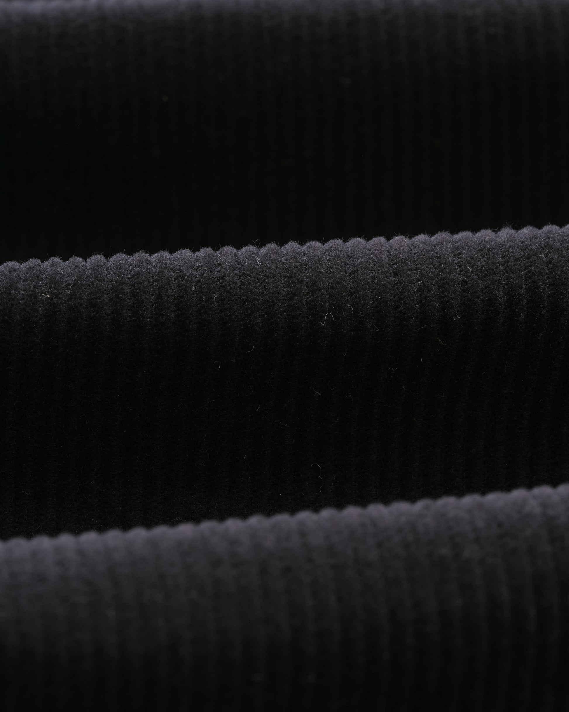 wax london men's Alp - Navy Corduroy Trousers