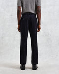 wax london men's Alp - Navy Corduroy Trousers