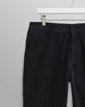 wax london men's Alp - Navy Corduroy Trousers