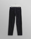 wax london men's Alp - Navy Corduroy Trousers
