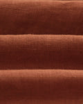 wax london men's Alp - Rust Linen Trousers