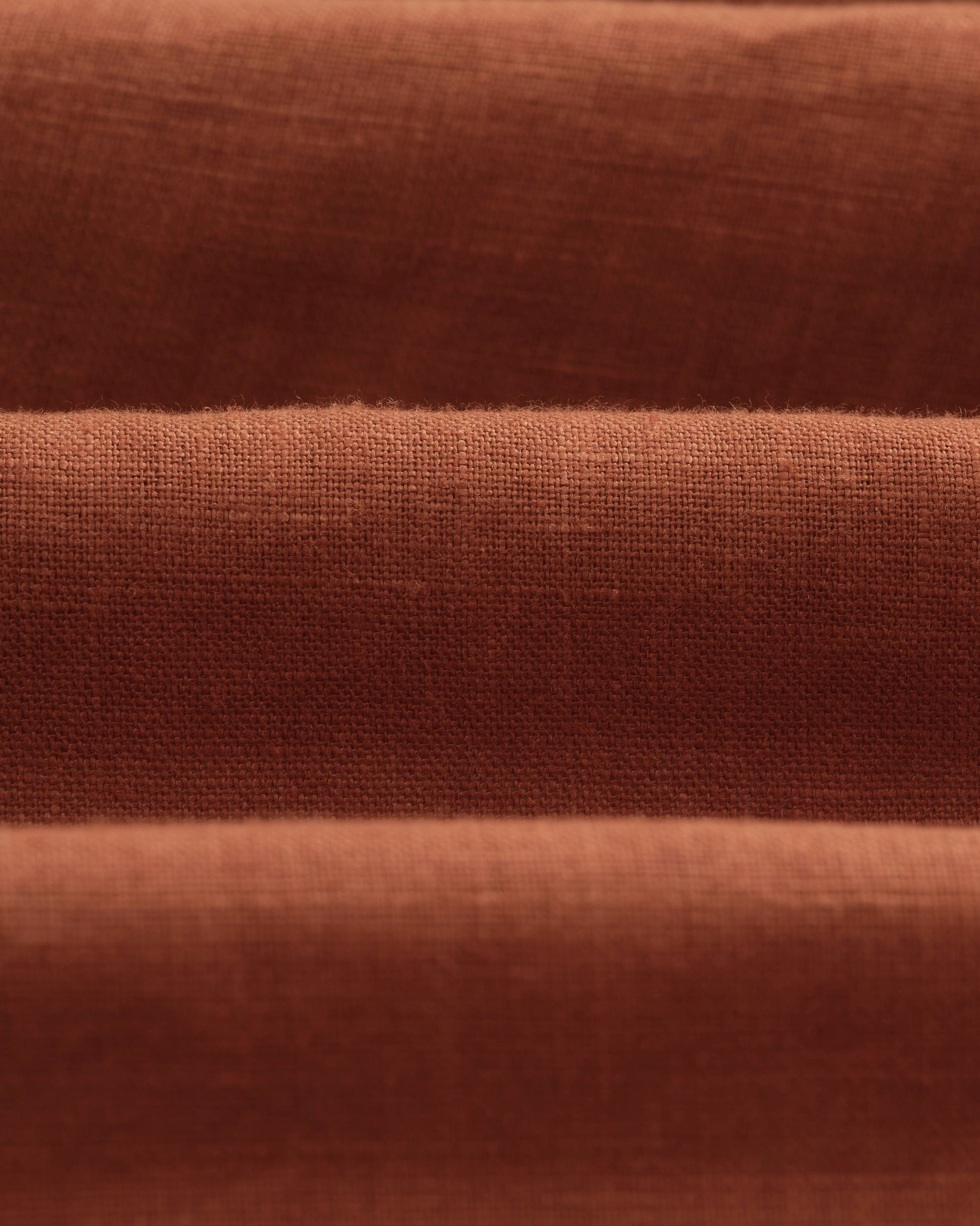 wax london men's Alp - Rust Linen Trousers