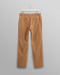 wax london men's Alp - Tan Linen Trousers